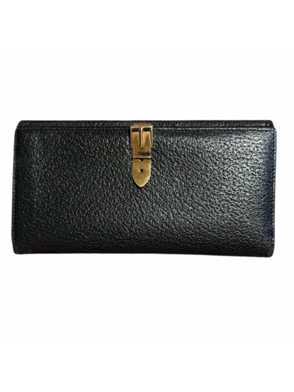 Gucci Bifold Long Wallet with Gold Clasp Unisex